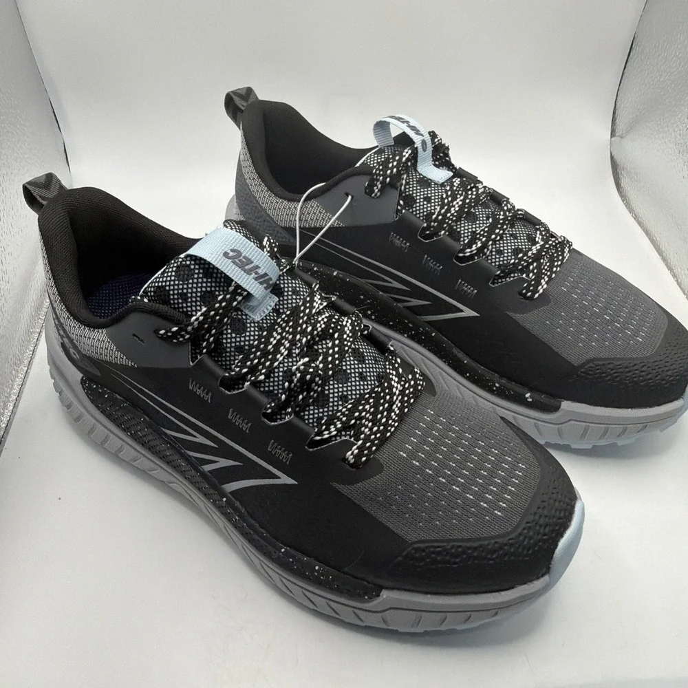 Hi-Tec Catalina II Trail Running Shoes Womens Black Gray Athletic Sneakers - 7.5
